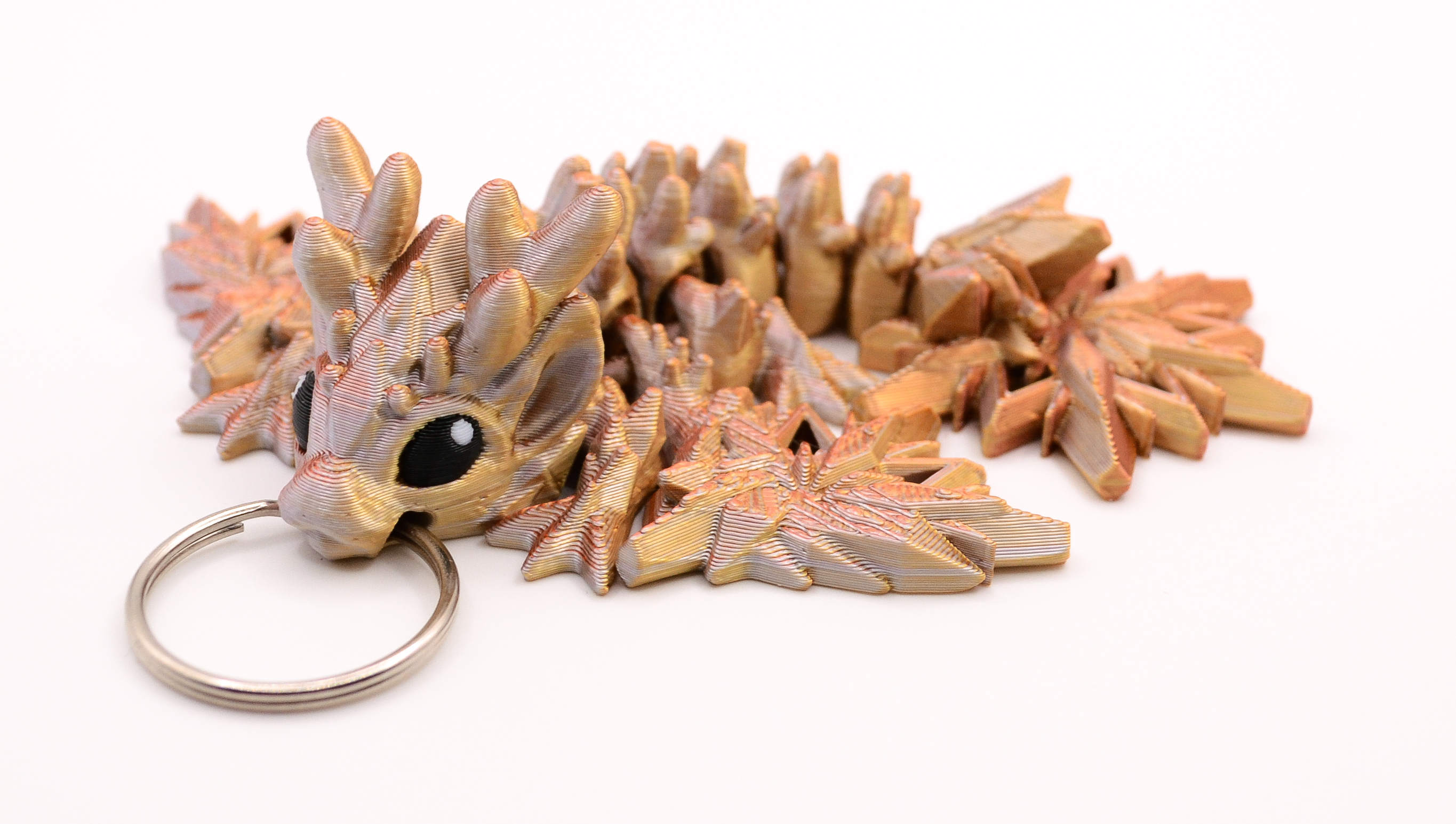 Tiny Winter Tadling Keychain 